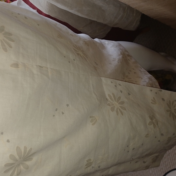 Vintage Linen cotton Rouie dress and Jacket set 10 - Picture 7 of 8